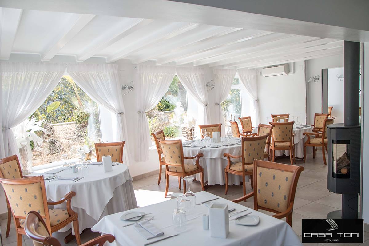 Casa Toni, the high-quality food restaurant with the lovely terrace is already open